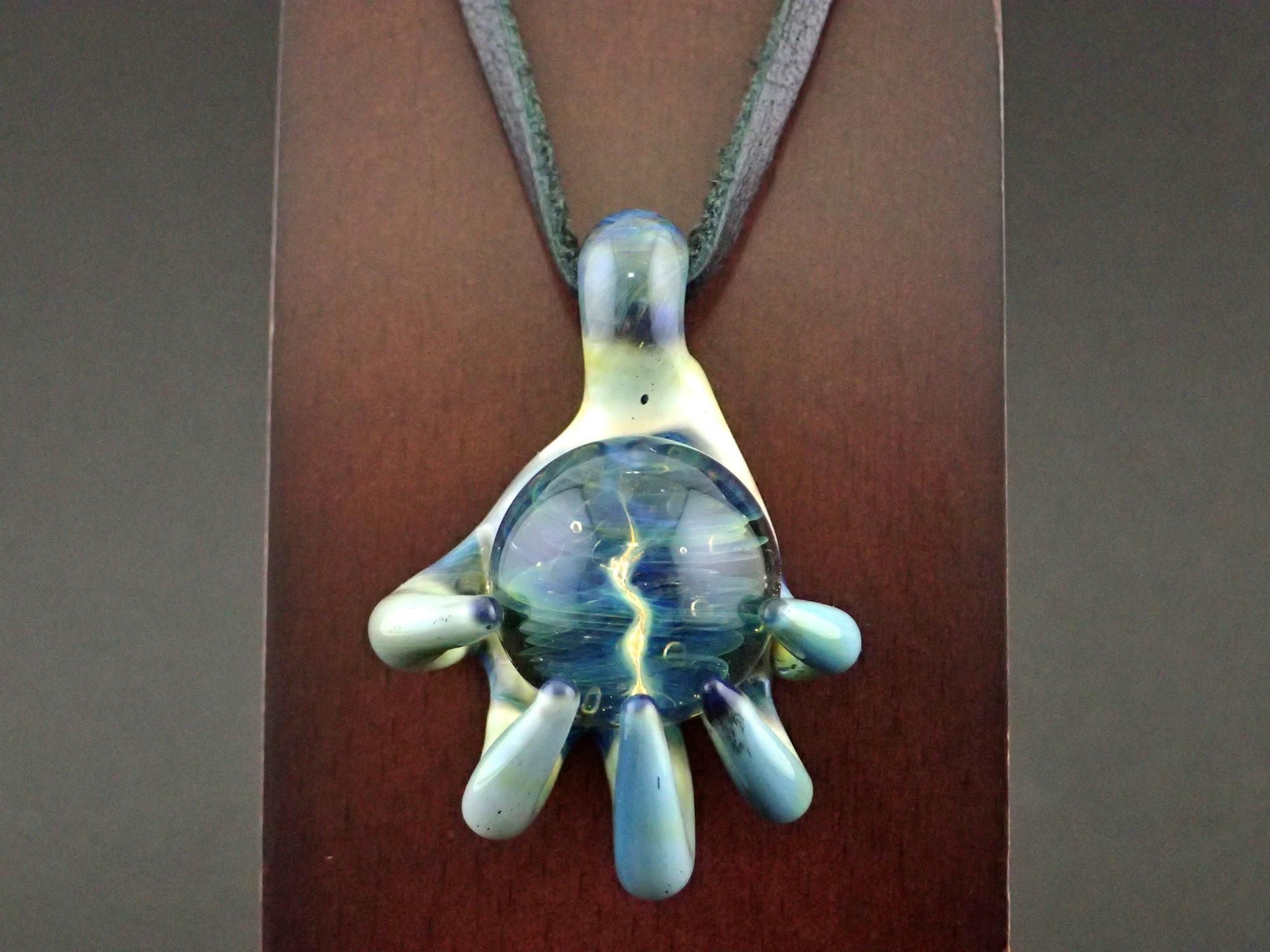 ARTmarble作家品◎glass bangle◎ボロシリケイトガラスバングル