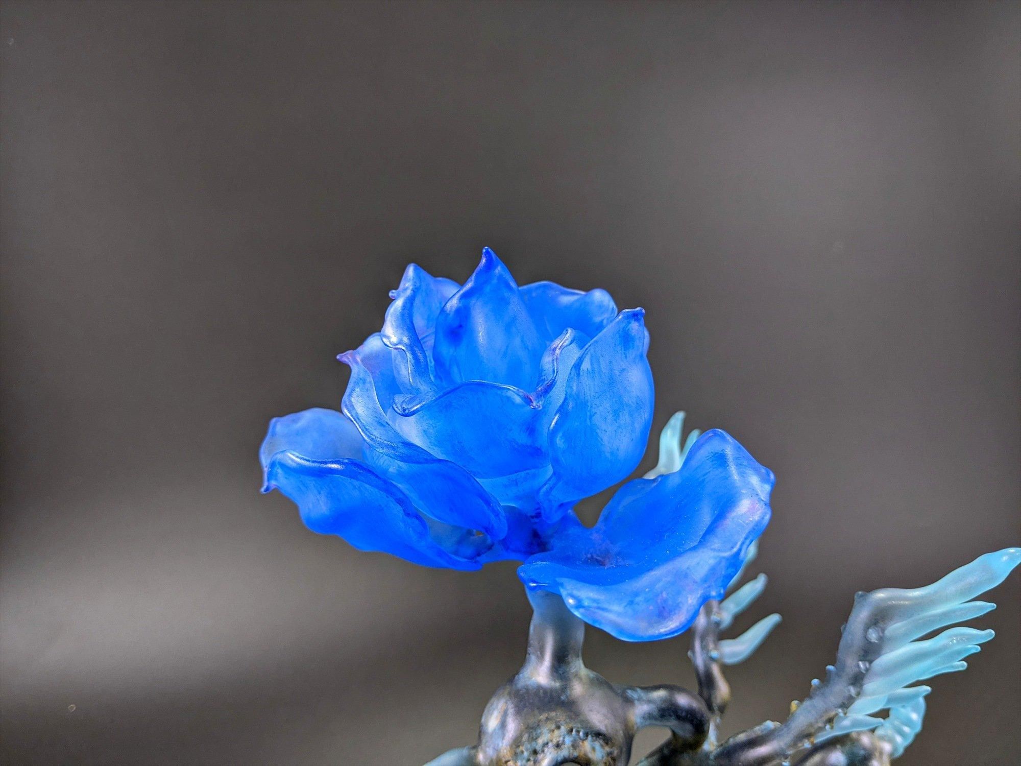 手代木チカ 立体造形作品『午前四時の吐息』 tc-21 - 【Glass