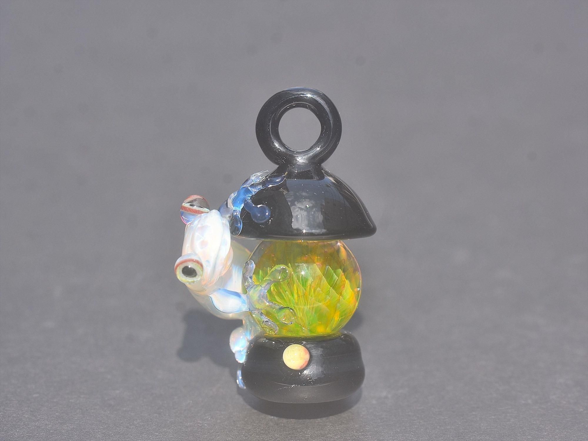 ガラスペンダントトップ - 【Glass Gallery BOHEMIAN】 谷根千に ガラスペンダントトップ - 【Glass Gallery BOHEMIAN】 谷根千に