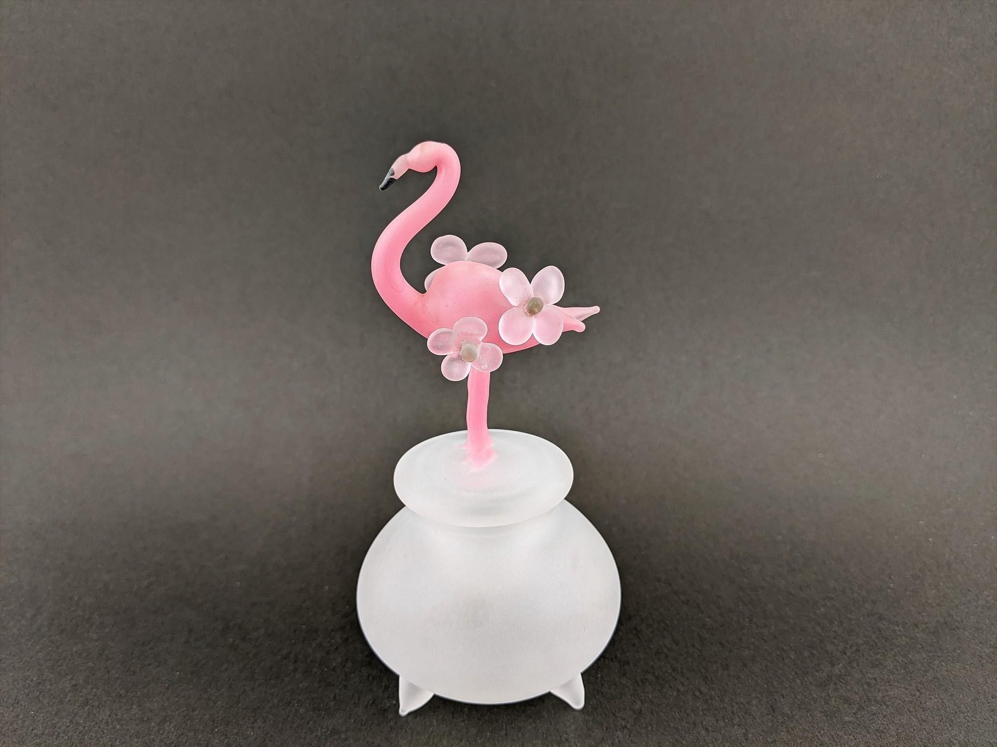 アート・ボヘミアグラス ☆ オブジェ・高さ23cm・重さ4.7kg