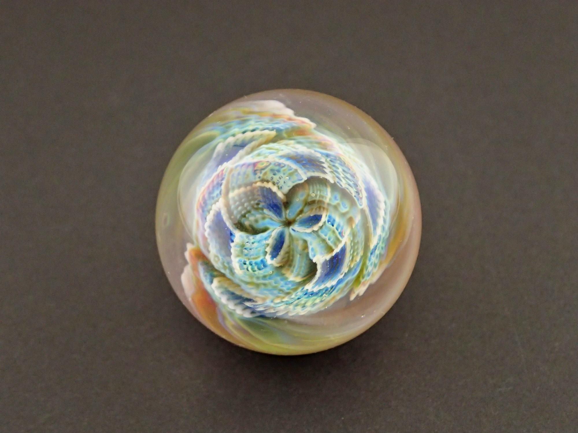 ARTmarble作家品◎glass bangle◎ボロシリケイトガラスバングル