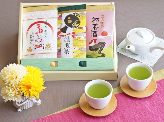 山本園t-net　日本茶ギフト３本入り　参考画像