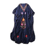 OLD EMBROIDERY MAXI DRESS