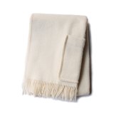 LAPUAN KANKURIT MARIA pocket shawl 5/white