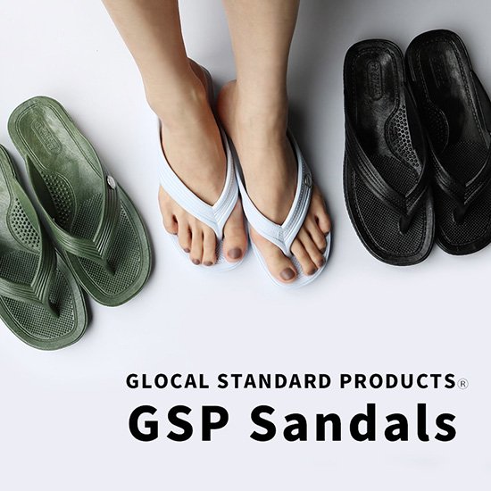 GLOCAL STANDARD PRODUCTS　GSP SANDALS