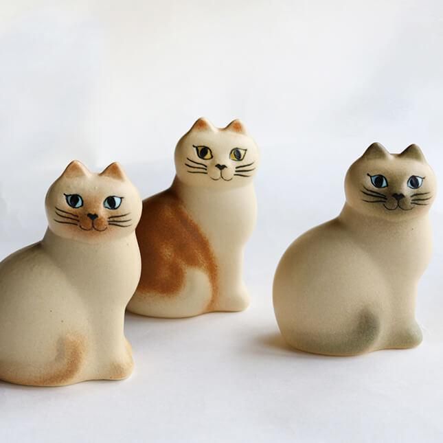 リサ・ラーソン MANS [S] 猫の置物 | 本物のネコに近い雰囲気の