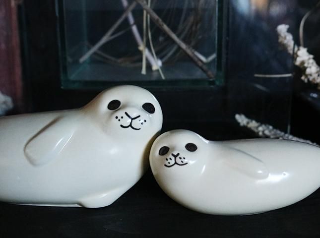 数量限定SALE SEAL SKANSEN リサ・ラーソン [L] W O L T S - アザラシ | 置物