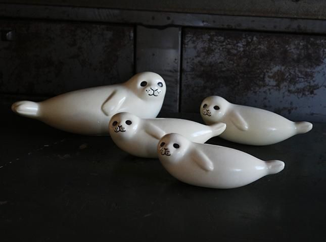 リサ・ラーソン　スカンセン　あざらし　アザラシ　seal リサ・ラーソン SKANSEN SEAL [L] | アザラシ - S T L O W