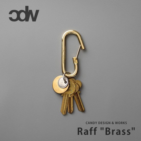 CANDY DESIGN & WORKS | カラビナ ラフ ブラス 真鍮製 Raff “Brass” - S T L O W - l i f e &  v i n t a g e -