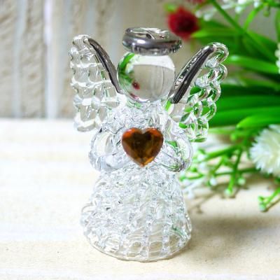 ガラスのネットangel B ハートye 天然石アクセサリー 天使雑貨 Angel Stone ガラスのネットangel B ハートye 天然石アクセサリー 天使雑貨 Angel Stone