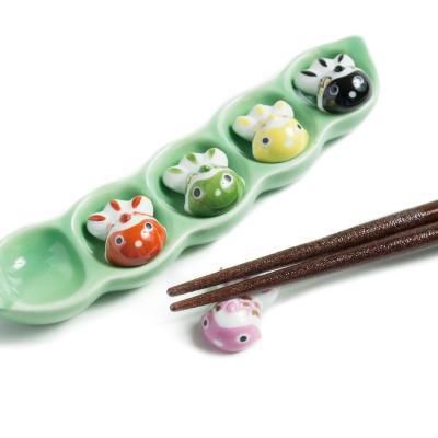 天然石の箸置きセット お箸置き 5種類のストーン 石 インテリア