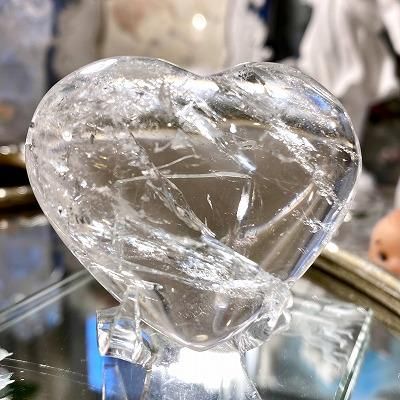 ☆ブラジル・バイーア州・アレグレ産☆レムリアンクォーツハート