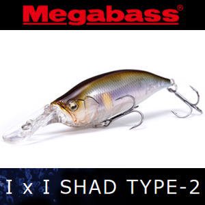 メガバス I x I SHAD（アイバイアイシャッド） TYPE-2 - バスフィッシング専門店 キーポン