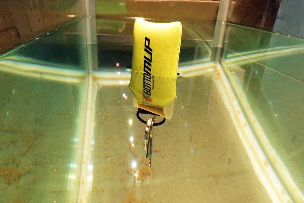 ボトムアップ フローティングキーホルダー バスフィッシング専門店 キーポン ボトムアップ フローティングキーホルダー バスフィッシング専門店 キーポン