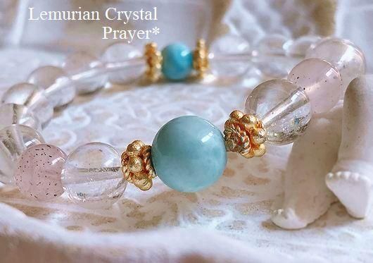 レムリア水晶の祈り | ブレスレット - パワーストーン・天然石
