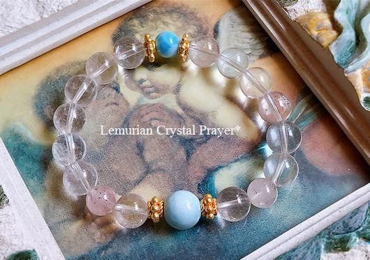 レムリア水晶の祈り | ブレスレット - パワーストーン・天然石