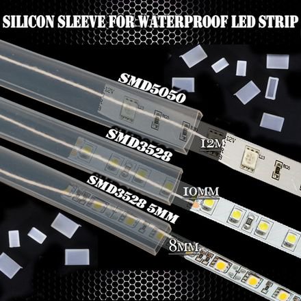 Silicon Sleeve For Waterproof Led Strip