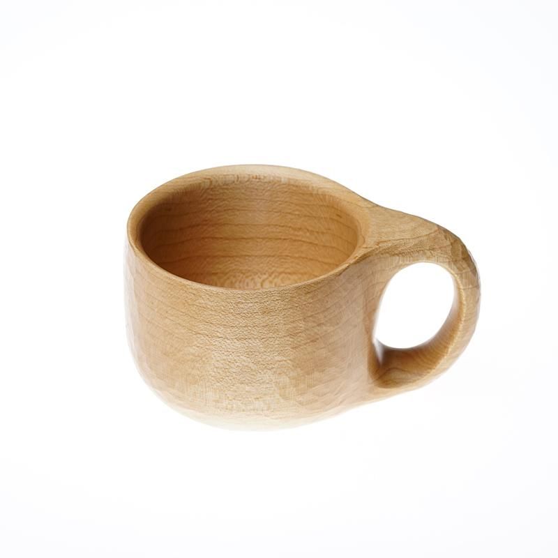 石木文　カップ　2個 木のカップ M - 食卓に木の器を迎えませんか？ 北海道から素敵な
