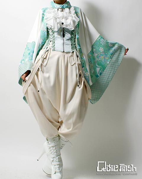 ◇OUTLET SALE◇9676 和柄チャイナポンチョ - Intermission.,Ltd