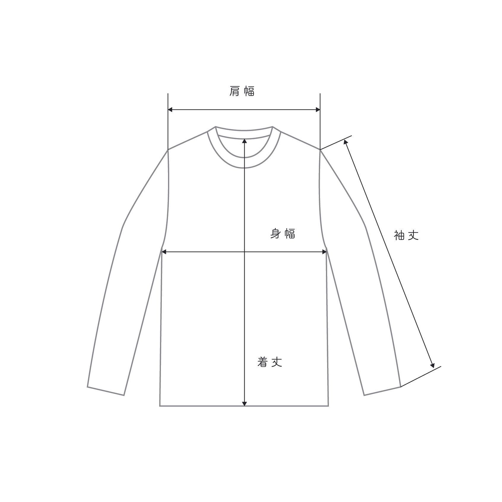 Size guide - TROUPE ONLINE SHOP - COMOLI AURALEE Graphpaper NEAT