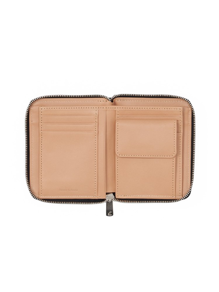 Hender Scheme】SQUARE ZIP PURSE (BLACK) - TROUPE ONLINE SHOP