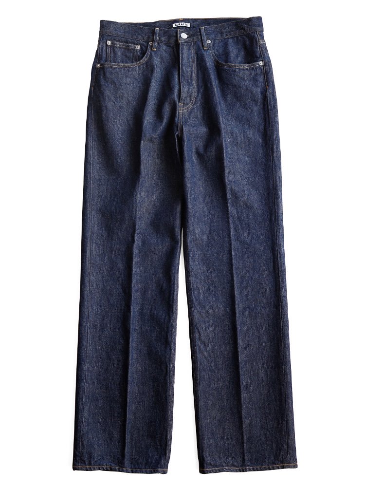 AURALEE men's / HARD TWIST DENIM 5P PANTS (INDIGO) - TROUPE ONLINE SHOP -  COMOLI AURALEE Graphpaper NEAT Hender Scheme 通販