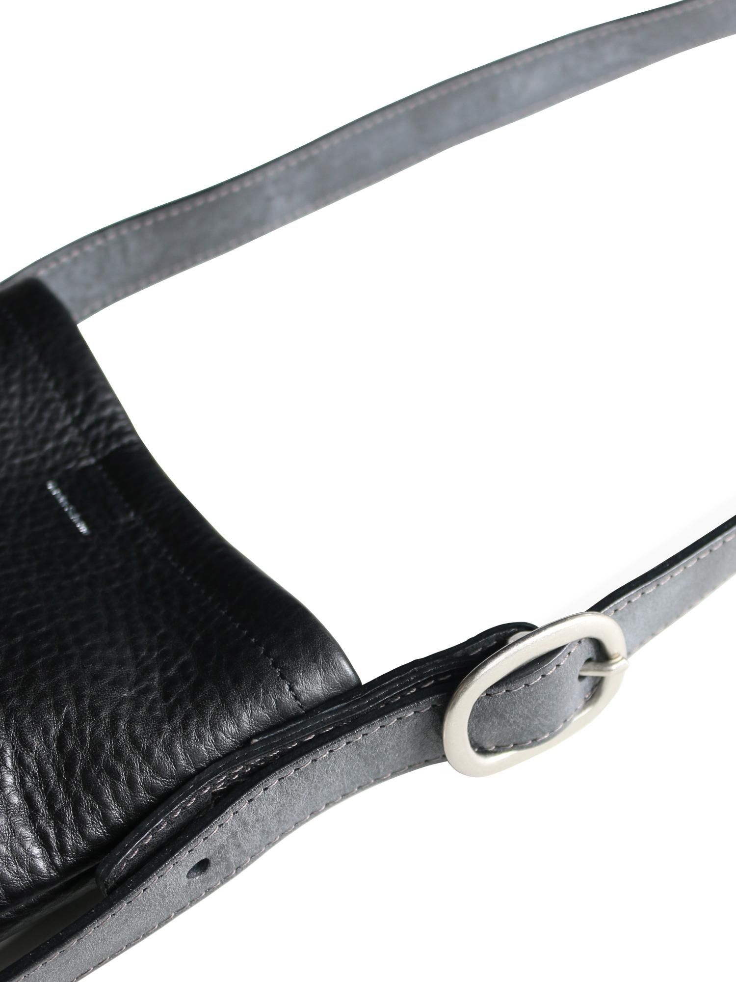 Hender Scheme / ONE SIDE BELT BAG SMALL (BLACK) - TROUPE