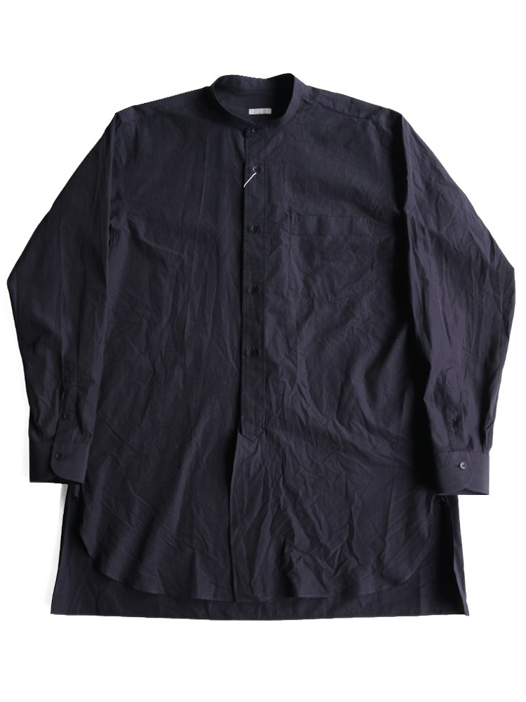 【COMOLI】バンドカラーシャツ (NAVY) - TROUPE ONLINE SHOP - YAECA COMOLI AURALEE  Graphpaper NEAT Hender Scheme 通販