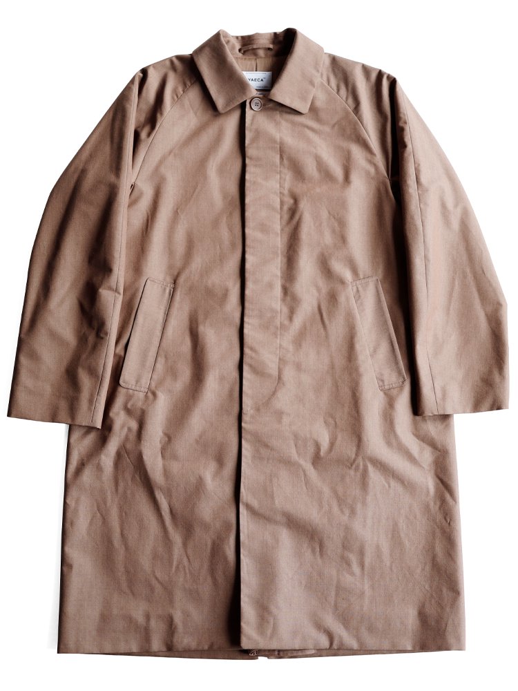 【YAECA men's】SOUTIEN COLLAR COAT STANDARD (BROWN) - TROUPE ONLINE SHOP -  COMOLI AURALEE Graphpaper NEAT Hender Scheme 通販