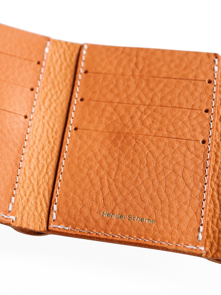 【Hender Scheme】TRIFOLD WALLET (NATURAL) - TROUPE ONLINE SHOP - COMOLI  AURALEE Graphpaper NEAT Hender Scheme 通販