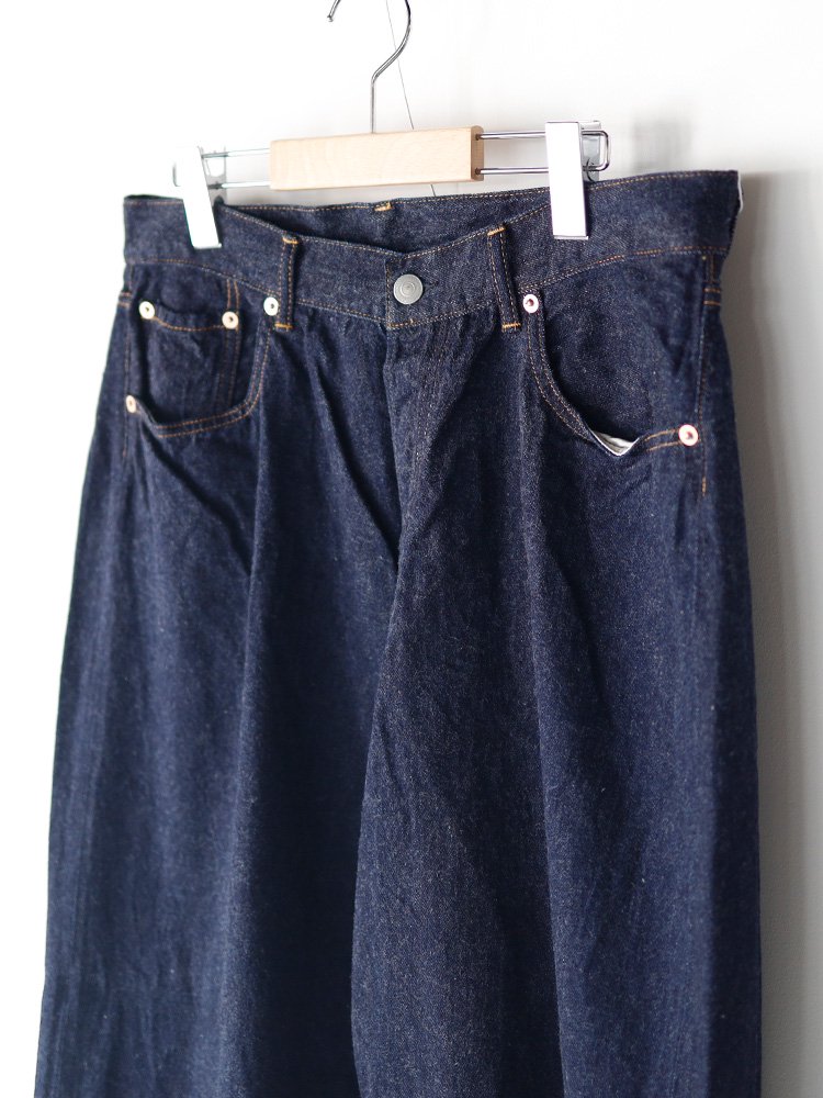 COMOLI】デニム5Pパンツ (NAVY) - TROUPE ONLINE SHOP - COMOLI