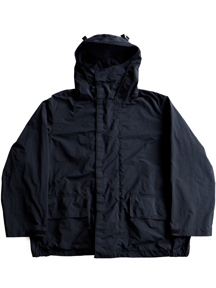 【Graphpaper】GARMENT DYED FOUL WEATHER JACKET (BLACK) - TROUPE ONLINE