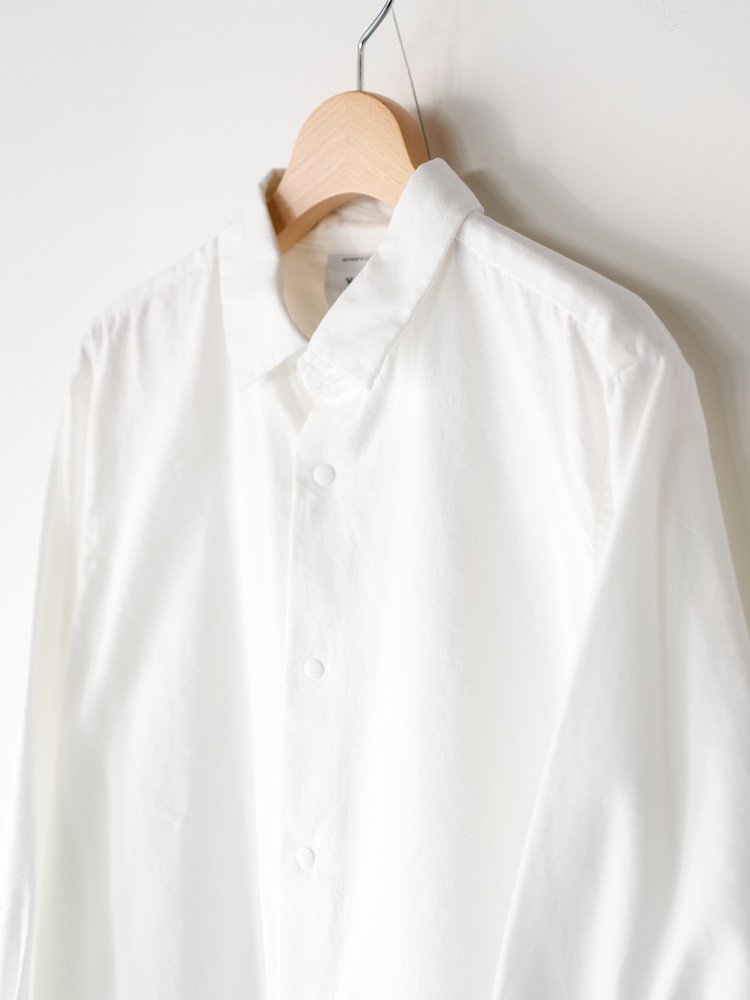 【YAECA women's】COMFORT SHIRT RELAX LONG (WHITE) - TROUPE ONLINE SHOP -  COMOLI AURALEE Graphpaper NEAT Hender Scheme 通販