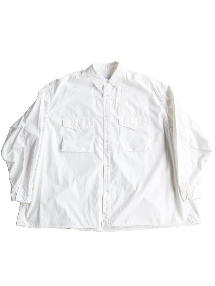 8,000円graphpaper Poplin Fatigue Shirt グラフペーパー