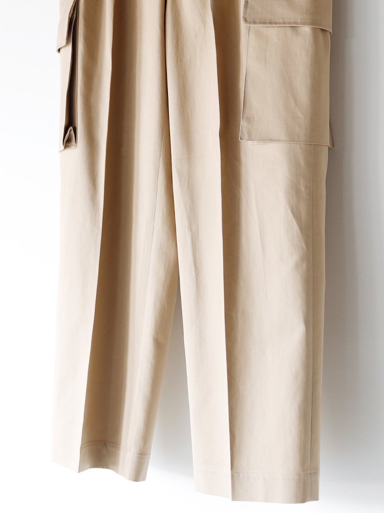 HERILL / EGYPTIAN COTTON CARGO PANTS (BEIGE) - TROUPE ONLINE SHOP - COMOLI  AURALEE Graphpaper NEAT Hender Scheme 通販