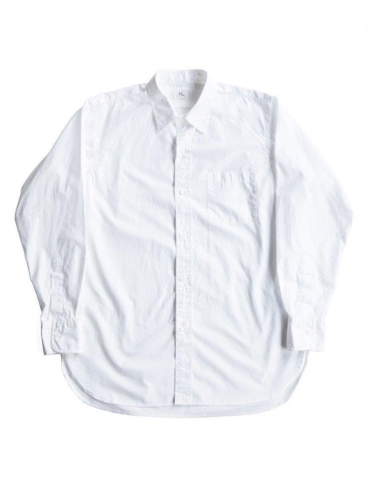 新品】HERILL SUVIN REGULER COLLAR SHIRTS - シャツ