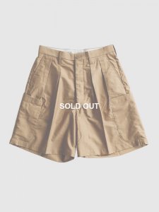 NEAT / GIZA MOLESKIN LIGHT CARGO SHORTS (KHAKI)