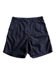 【Graphpaper】GARMENT DYED POPLIN MILITARY SHORTS (NAVY)