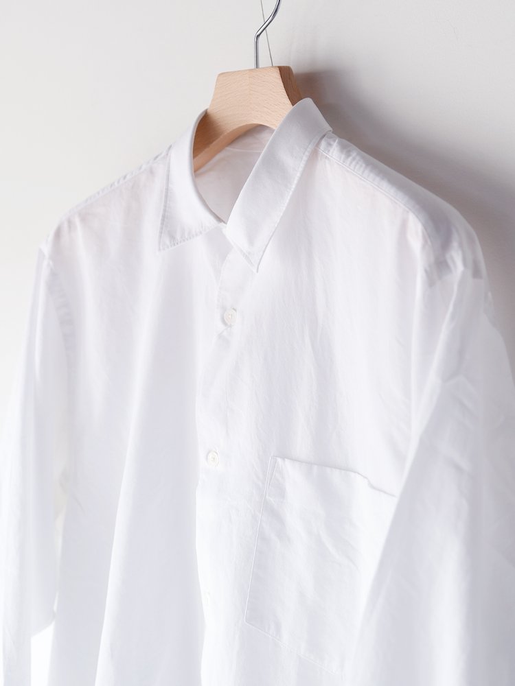 COMOLI / コモリシャツ (WHITE) - TROUPE ONLINE SHOP - COMOLI AURALEE Graphpaper  NEAT Hender Scheme 通販