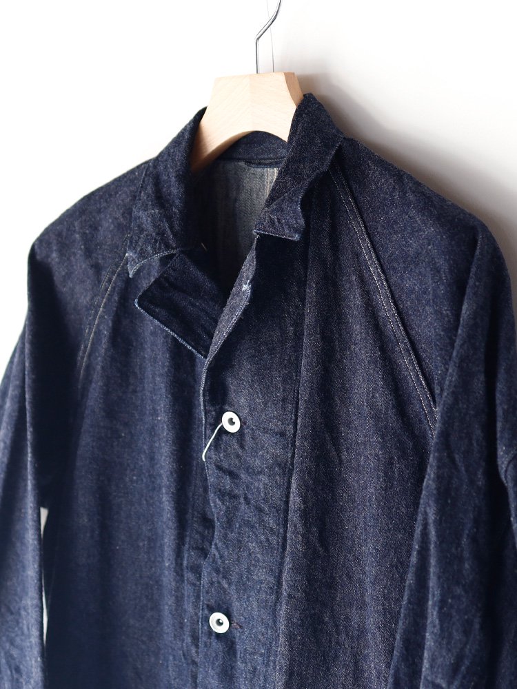 COMOLI / デニムワークジャケット (NAVY) - TROUPE ONLINE SHOP 