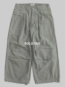 【HERILL】DUCK CARGO PANTS (OLIVE DRAB)