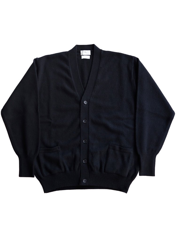 【HERILL】GOLDENCASH CARDIGAN (BLACK) - TROUPE ONLINE SHOP - COMOLI AURALEE  Graphpaper NEAT Hender Scheme 通販