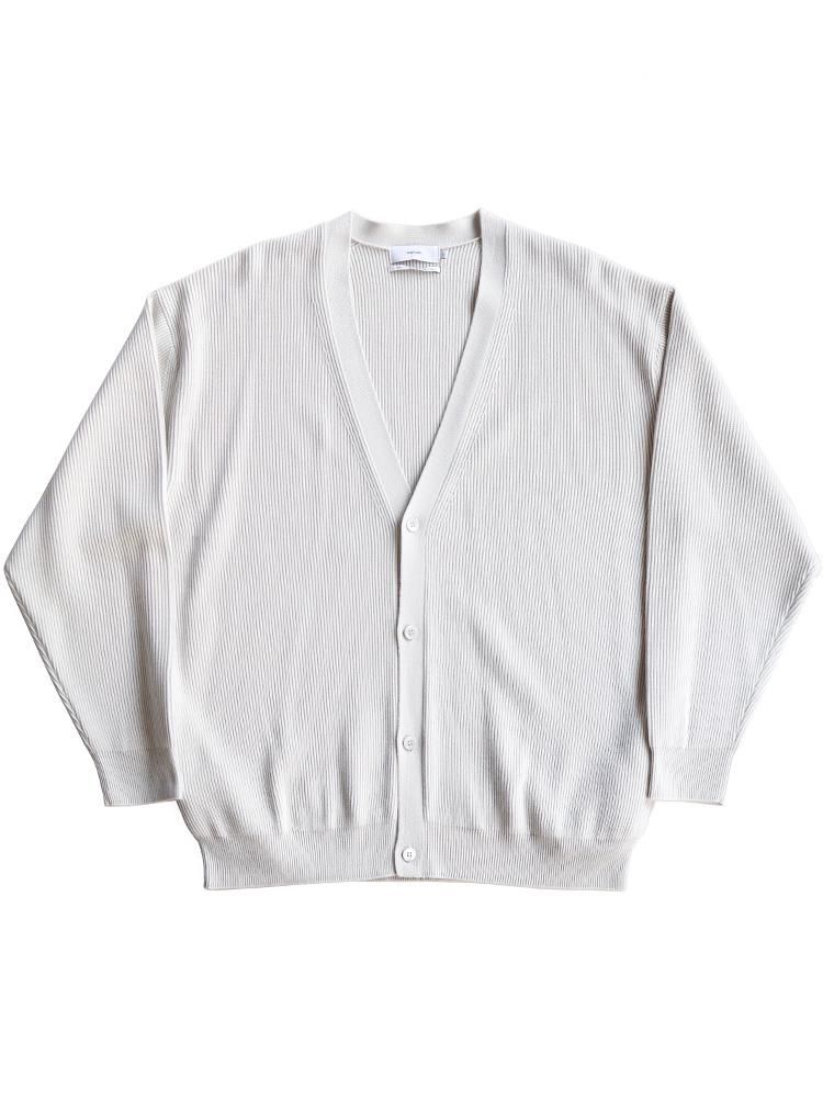 【Graphpaper】HIGH DENSITY KNIT CARDIGAN (BONE) - TROUPE ONLINE SHOP - COMOLI  AURALEE Graphpaper NEAT Hender Scheme 通販