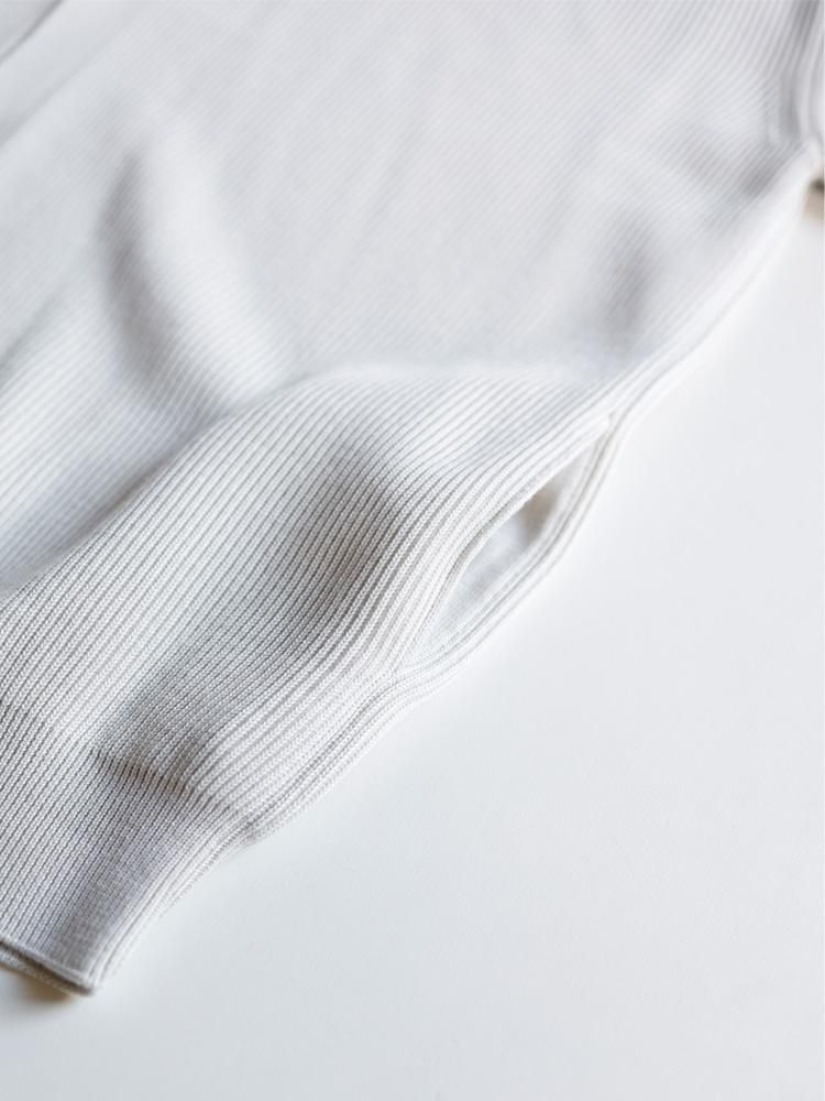 Graphpaper / HIGH DENSITY KNIT CARDIGAN (BONE) - TROUPE Graphpaper / HIGH DENSITY KNIT CARDIGAN (BONE) - TROUPE