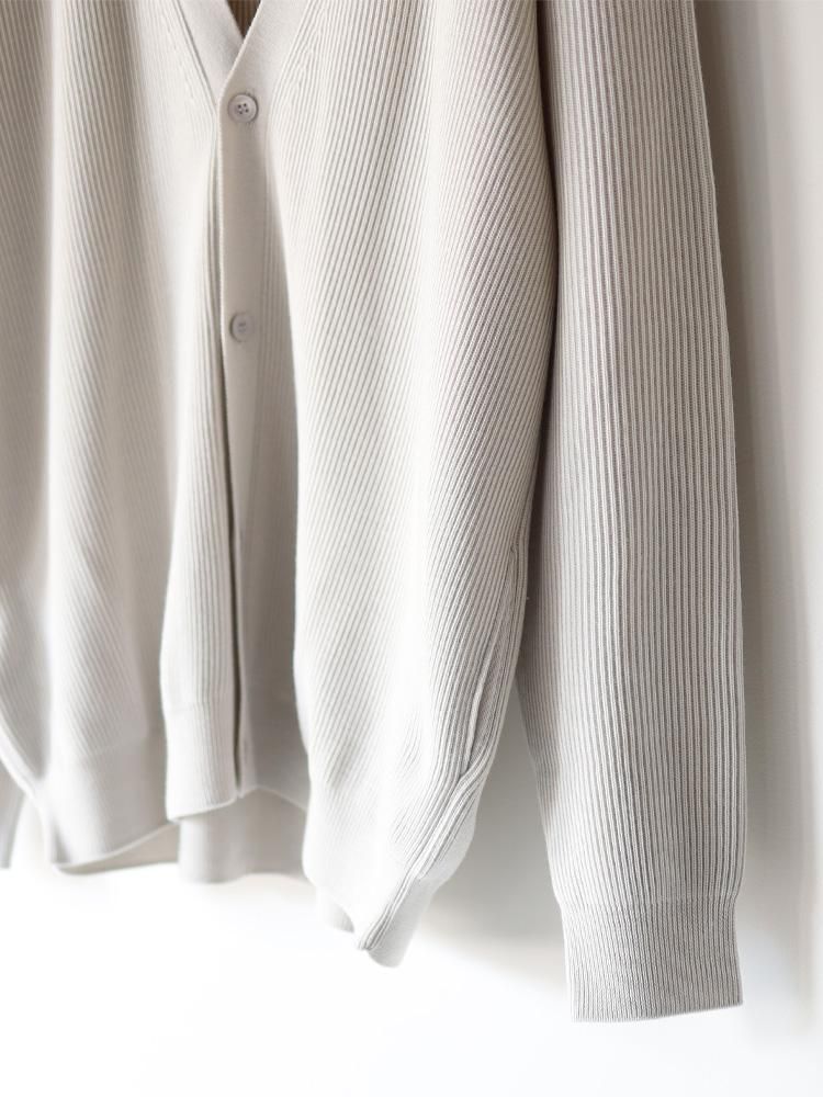 Graphpaper / HIGH DENSITY KNIT CARDIGAN (BONE) - TROUPE Graphpaper / HIGH DENSITY KNIT CARDIGAN (BONE) - TROUPE