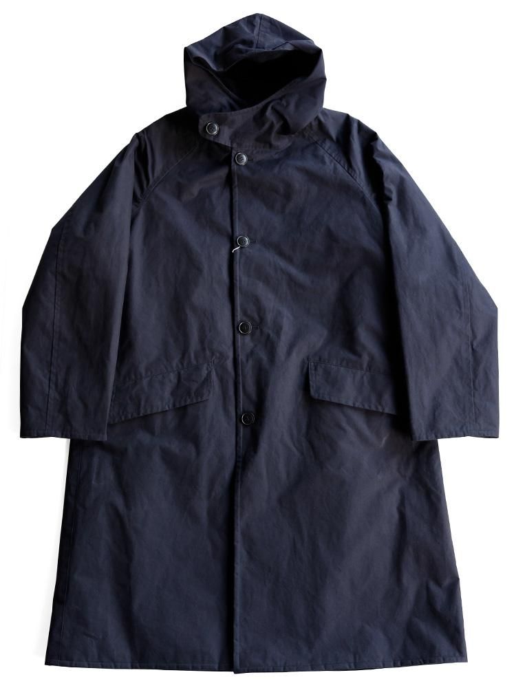 COMOLI / コットンフーデッドコート (NAVY) - TROUPE ONLINE SHOP ...