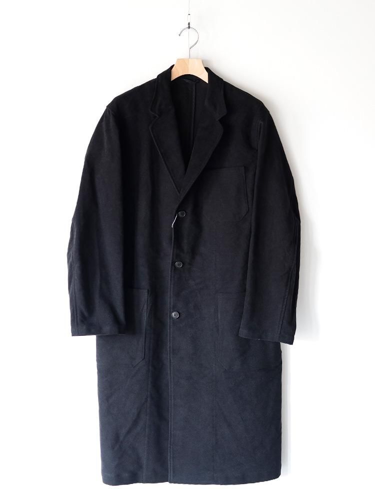 COMOLI】モールスキンワークコート (BLACK) - TROUPE ONLINE SHOP