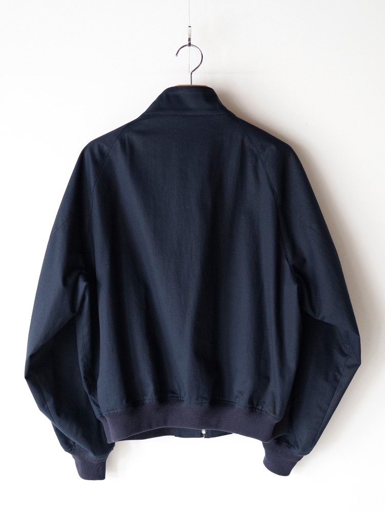 【HERILL】EGYPTIAN COTTON WEEKEND JACKET (NAVY