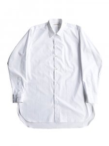 HEUGN / "JAMES" REGULAR COLLAR SHIRT (WHITE)