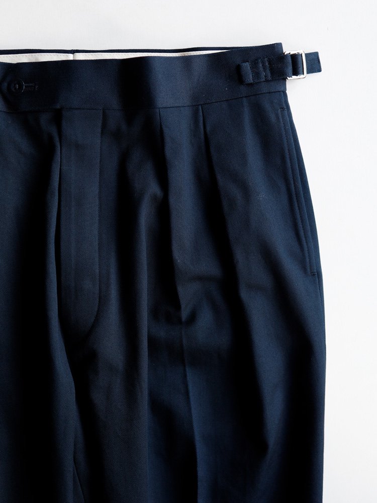 NEAT】16S COMA CHINO CLOTH STANDARD TypeⅡ (NAVY) - TROUPE ONLINE